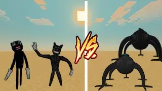 Team Cartoon Cat vs Team Omnidroid Minecraft - Minecraft Mob Battle #minecraft #mobbattle