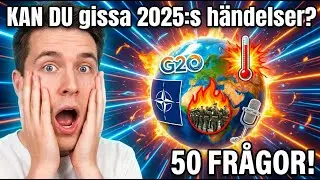 Testa dina kunskaper om året som gick