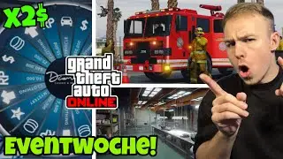 Neue EVENTWOCHE, neue Feuerwehr-Jobs & neues UPDATE in GTA 5 ONLINE❗️Viel Geld verdienen GTA 5!