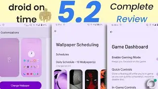 This OS Is Like ANDROID 12!!! | dotOS 5.2 COMPLETE REVIEW!