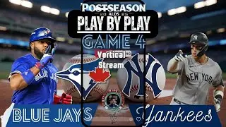 Vertical:  Toronto Blue Jays vs New York Yankees MLB ALDS Showdown & Reactions!