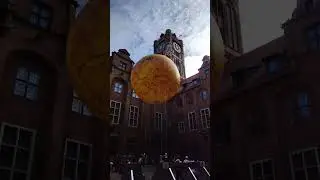 The Sundial Balloon in The Old Town Hall in Toruń (Ratusz Staromiejski)
