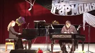Mykhaylo, Dana Zakhariya - Angelo Conti - Hackbrettsonate G dur - 1 part