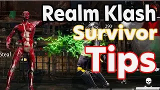 Survivor Tips (Team, Equipment & Talent Tree) in Realm Klash MK Mobile | Two Week Season Tricks.