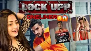 LOCK UPP || MUNAWAR FARUQI || ONELINER REACTION