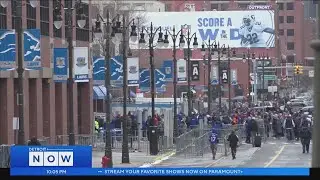 Bills Mafia and the Dawg Pound flood Ford Field