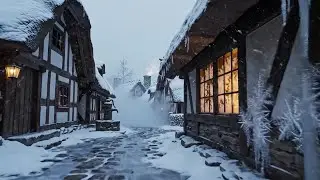 🎄 Atmospheric Winter Lofi Ambience for Work, Study, Reading and Relaxation