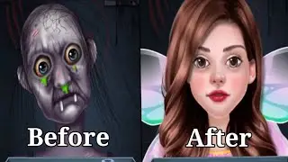 Ghost treatment animation/Ghost to girl transformation/#virial