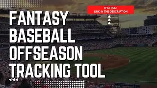 A Free Tool For Fantasy Baseball Players (or just baseball fans trying to stay up to date)