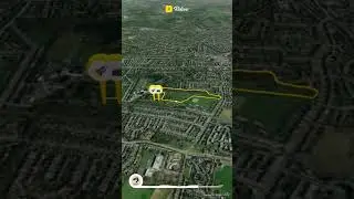 Canons Park parkrun route plot  #running #parkrun #loveparkrun