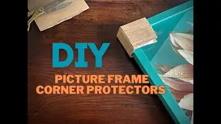 DIY Frame Protector Corners - Shipping Art - Recycled, and save money #shippingtips #packingart