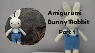 Bunny Rabbit amigurumi || tutorial merajut boneka kelinci (part1)