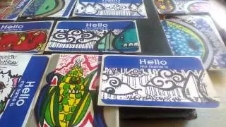Foxikoggneeto graffiti slap sticker trade