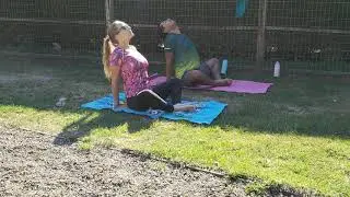 Goat Yoga Maplewood farm