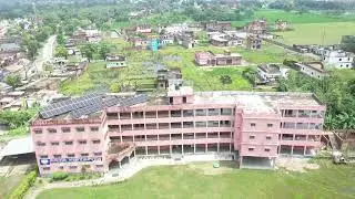 Arya Vidyapith Motihari and Surrounding by Drone shots