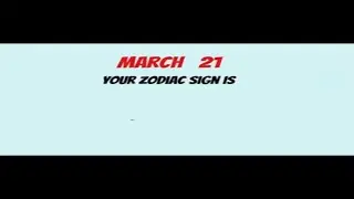 Unlocking March 21 Birth Secrets: A Short Video #birthday #birthsigns #astrology #personality