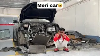 Meri car ko nazar lag gayi hai 😭 Accident 