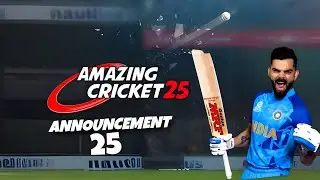 Amazing Cricket 25 v2 Announcement 🔥 T20 World Cup 2022