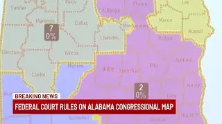 Federal court rules on Alabama congressional map