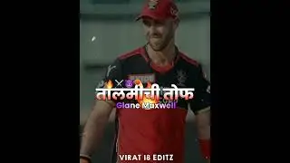 Glane Maxwell Attitude Status 🔥#rcb #ipl2022