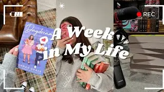 Weekly vlog - Bücher shoppen, Podcast aufnehmen, Katzensitting 📚🐈🤍