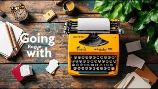Going Rogue: My £20 Olivetti Typewriter & Epic Analog Haul!