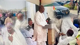 Prez Mahama,Vice P Jane & Chief Imam storms  National Mosque for National prayers & Thanksgiving