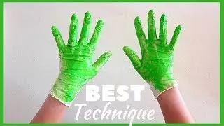 WASHING YOUR HANDS PROPERLY: THE GREEN PAINT DEMONSTRATION