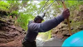 Virtual Reality | La Vallee Des Couleurs | Waterfall Zipline