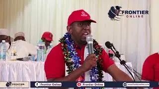 Lafey MP aspirant Hon Mohamed Abdikheir Speech during Grand endorsement of Weytan community lineup.
