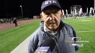 2024 - St. Thomas More's Jim Hightower and Cole Bergeron on the Cougars Regional Round Victory