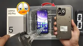 Oppo A5 Pro Water Test 💦 | A5 Pro iP66 Water & Dust Proof | Lets Check Its Water Proof Or Not |