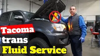 Замена трансмиссионной жидкости в Toyota Tacoma // Сделать это дома