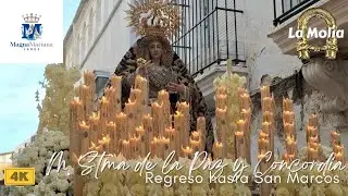 [4K] Traslado de Mª Stma de la Paz y Concordia desde la Victoria hasta San Marcos