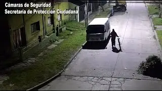 Las cámaras de COT permitieron detener a un malviviente luego de un intento de hurto en Gral Pacheco