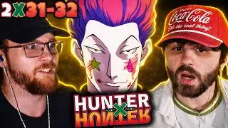 HISOKA VS KASTRO!🔥BROTHERS REACT to Hunter x Hunter Episodes 31 & 32! (For The First Time!)