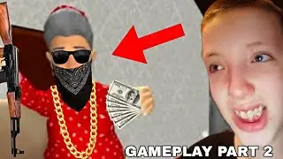 SHE'S A BANDIT!. Granny House Neighbor Secret. Gameplay (Part 2)