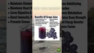 Health Benefits of Grape Juice
