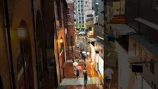 Black Rainstorm signal, Hong Kong ☔️‼️ #shorts #ytshorts #trending #rain