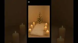 Minimalist Snow Path &mdash; Small Room Christmas Magic ✨🎄