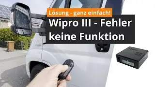 Wipro III - Fehler keine Funktion🦊schnelle L&ouml;sung🦊Tutorial