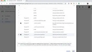 Requesting Sensitive Scopes for a Google OAuth Project