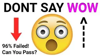 Don't Say WOW while watching this video...(Impossible!)