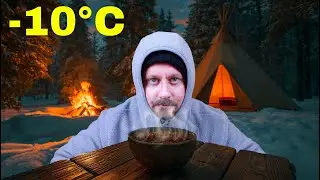 Vietin Yön Ulkona Pakkasessa! Jäädyinkö!? ❄️ 🥶
