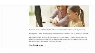 Cambridge Checkpoint Training | Primary & Secondary Exam Preparation