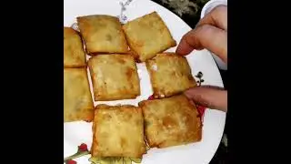 Cheesy Paneer Pockets | Easy Snack Recipe | Paneer Parcles By Habib Kitchen #shorts