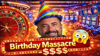 Birthday Massacre at the Casino!  #casino #gambling #gambleresponsibly #bubblecraps #slot #jackpot