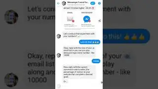 Messenger Marketing Agency Bot for Messenger
