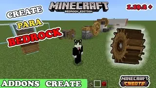 CREATE MOD PARA BEDROCK | ADDONS CREATE | MINECRAFT BEDROCK 1 19 +