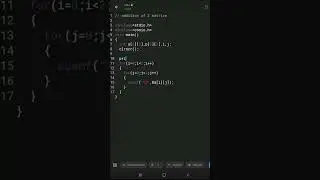 Find addition of 2×2 matrix using 2-D array || 2d array in c || 